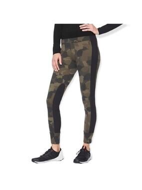 Athleta Essex Camo Hybrid Tight Legging Green S